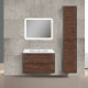Тумба для комплекта Vincea Vico VMC-2V800RW подвесная R.Wood с ящиками,  в современном стиле