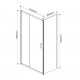 Душевой уголок Vincea Garda VSR-1G8013CL 130х80х190 профиль хром, стекло прозрачное, прямоугольный, двери раздвижные