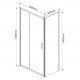Душевой уголок Vincea Garda VSR-1G9012CL 120х90х190 профиль хром, стекло прозрачное, прямоугольный, двери раздвижные