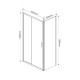 Душевой уголок Vincea Garda VSR-1G8016CL 160х80х190 профиль хром, стекло прозрачное, прямоугольный, двери раздвижные