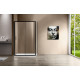 Душевой уголок Vincea Garda VSR-1G9012CLB 120х90х190 профиль черный, стекло прозрачное, прямоугольный, двери раздвижные