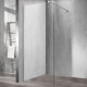 Душевая перегородка Vincea Walk-In VSW-1H800CL 80х200 профиль хром, стекло прозрачное в современном стиле