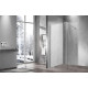 Душевая перегородка Vincea Walk-In VSW-1H900CL 90х200 профиль хром, стекло прозрачное в современном стиле