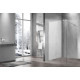 Душевая перегородка Vincea Walk-In VSW-1H100CL 100х200 профиль хром, стекло прозрачное в современном стиле