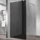 Душевая перегородка Vincea Walk-In VSW-1H100CG 100х200 профиль хром, стекло тонированное в современном стиле