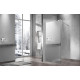 Душевая перегородка Vincea Walk-In VSW-1H900MR 90х200 профиль хром, стекло зеркальное в современном стиле