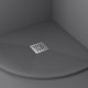 Душевой поддон из искусственного камня Vincea 90x90 VST-4SQ9090A чёрный четверть круга,  в современном стиле