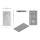 Душевой поддон из искусственного камня VinceaVST-4SR9017W 170x90 белый, матовый, прямоугольный