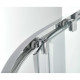 Душевой уголок Vincea Alpha VSQ-3AL800MT 80х80х190 профиль хром, стекло рифленое, четверть круга, двери раздвижные