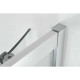 Душевой уголок Vincea Alpha VSQ-3AL900CL 90х90х190 профиль хром, стекло прозрачное, четверть круга, двери раздвижные