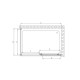 Душевой уголок Vincea Alpha VSR-3AL8010CL 100x80х190 профиль хром, стекло прозрачное, прямоугольный, двери раздвижные