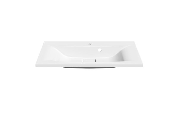 Мебельная раковина Vincea 75 VCB-3M750W Белая прямоугольная, цвет белый