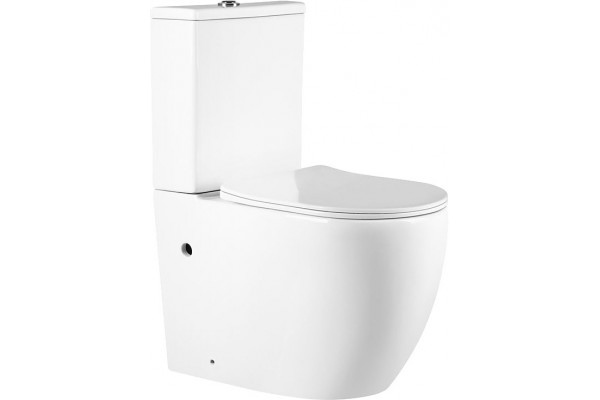 Унитаз-компакт Vincea Evo VT2B-34 белый, 37x61 см