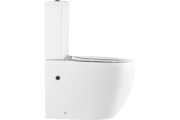 Унитаз-компакт Vincea Evo VT2B-34 белый, 37x61 см