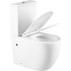 Унитаз-компакт Vincea Evo VT2B-34 белый, 37x61 см