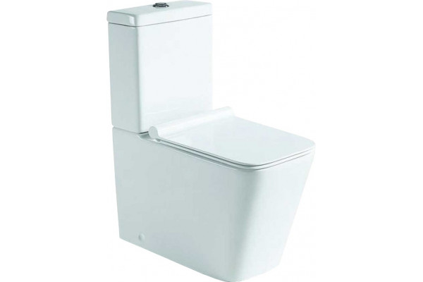 Унитаз-компакт Vincea Q-Line VT2B-12 белый, 37x64 см