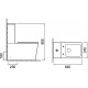 Унитаз-компакт Vincea Q-Line VT2B-12 белый, 37x64 см