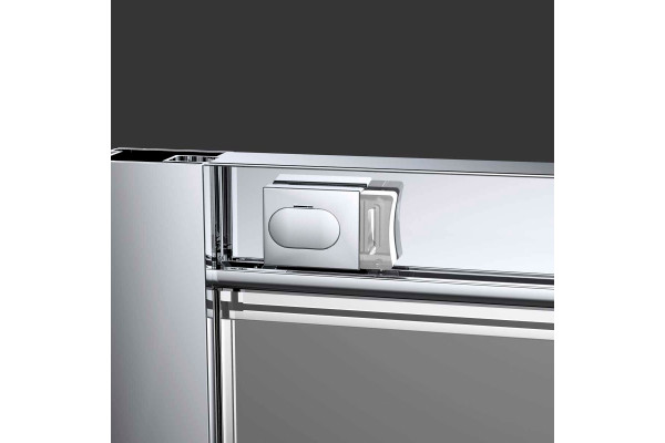 Душевая дверь в нишу Vincea Alpha VDS-3AL2170CL 170 см, стекло прозрачное, хром, раздвижная