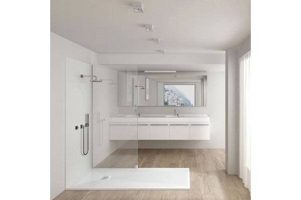 Поддон для душа Vincea VST-4SR9011W 110x90 белый матовый прямоугольный, низкий