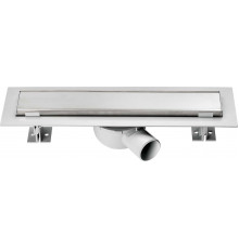 Душевой лоток Vincea Say Optima SAY.601.80.P.DUZ 80 см, хром, в пол около стены, выпуск боковой