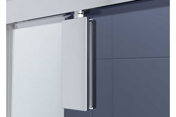 Душевой уголок Vincea Penta VSP-3P100CL 100x100, профиль хром, стекло прозрачное, двери распашные