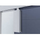 Душевой уголок Vincea Penta VSP-3P100CL 100x100, профиль хром, стекло прозрачное, двери распашные