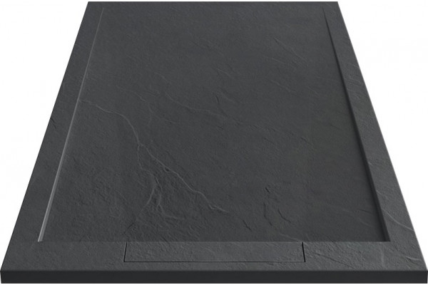 Поддон для душа Vincea VST-4SRL8012A 120x80 антрацит прямоугольный, низкий