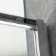 Душевой уголок Vincea Slim-U VSS-2SU900CL 90x90 см, профиль хром, стекло прозрачное, квадратный, двери раздвижные