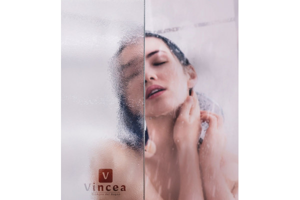 Душевой уголок Vincea Garda VSS-1G1112CH 120x110 см, профиль хром, стекло шиншилла, прямоугольный, двери раздвижные