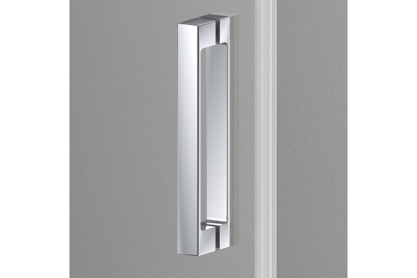 Душевая дверь в нишу Vincea Alpha VDP-3AL700MT 70 см, стекло текстурное, хром, распашная