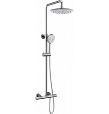 Душевая стойка Vincea Desire VSFS-1D0TCH с термостатом, хром, штанга 119.02 см, 2 режима