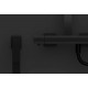 Душевая стойка Vincea Next VSFS-1N0TMB с термостатом, черная матовая, цвет черный, штанга 120.3 см