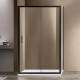 Душевой уголок Vincea Garda VSR-1G1014CLB 140x100 см, профиль черный, стекло прозрачное, двери раздвижные