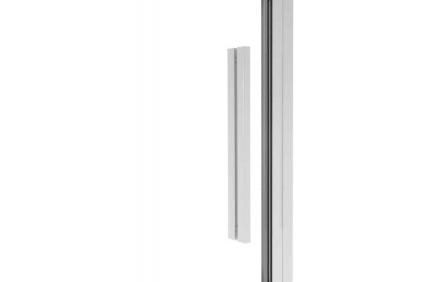 Душевой уголок Vincea Slim Soft VSR-1SS1013CL 130x100, профиль хром, стекло прозрачное, двери раздвижные, с покрытием анти-капля
