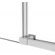 Душевой уголок Vincea Slim Soft VSR-1SS1011CL 110x100, профиль хром, стекло прозрачное, двери раздвижные, с покрытием анти-капля