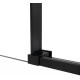 Душевой уголок Vincea Slim Soft VSR-1SS9014CLB 140x90, профиль черный, стекло прозрачное, двери раздвижные, с покрытием анти-капля