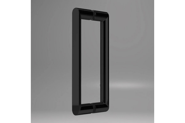 Душевой уголок Vincea Dice VSR-4D1016CLB 160х100 см, профиль черный, двери раздвижные, стекло прозрачное