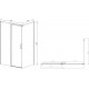 Душевой уголок Vincea Dice VSR-4D1013CL 130х100 см, профиль хром, двери раздвижные, стекло прозрачное
