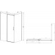 Душевой уголок Vincea Dice VSR-4D1012CL 120х100 см, профиль хром, двери раздвижные, стекло прозрачное