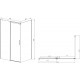 Душевой уголок Vincea Dice VSR-4D8012CL 120х80 см, профиль хром, двери раздвижные, стекло прозрачное