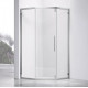 Душевой уголок Vincea Show VSP1-4SH100CL 100x100, профиль хром, двери раздвижные, стекло прозрачное