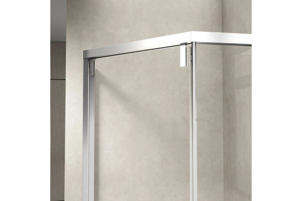 Душевой уголок Vincea Show VSP1-4SH100CL 100x100, профиль хром, двери раздвижные, стекло прозрачное