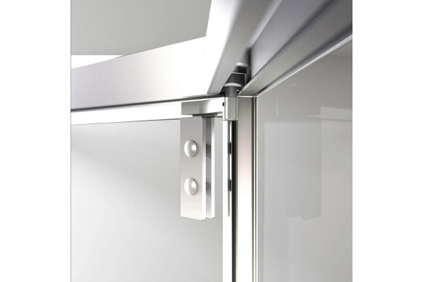 Душевой уголок Vincea Show VSP1-4SH100CL 100x100, профиль хром, двери раздвижные, стекло прозрачное