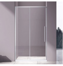 Душевая дверь в нишу Vincea Slim-N VDS-4SN140CL 140 см, профиль хром, раздвижная, стекло прозрачное