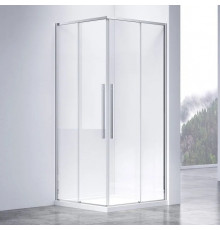 Душевой уголок Vincea Slim-N VSS-4SN900CL 90x90, профиль хром, квадратный, двери раздвижные