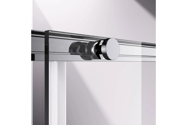 Душевая дверь в нишу Vincea Slim-N VDS-4SN100CL 100 см, профиль хром, раздвижная, стекло прозрачное
