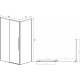 Душевой уголок Vincea Slim-N VSR-4SN8012CLB 120х80 см, профиль черный в современном стиле