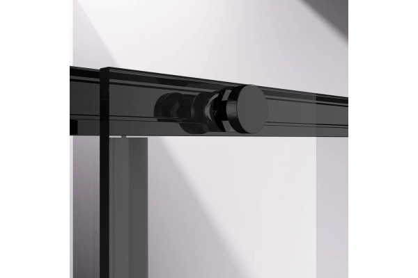 Душевой уголок Vincea Slim-N VSR-4SN8012CLB 120х80 см, профиль черный в современном стиле