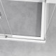 Душевой уголок Vincea Slim-N VSR-4SN8011CL 110х80 см, профиль хром, двери раздвижные, стекло прозрачное