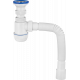 Сифон для раковины Virplast Мини Элит 30986780 белый